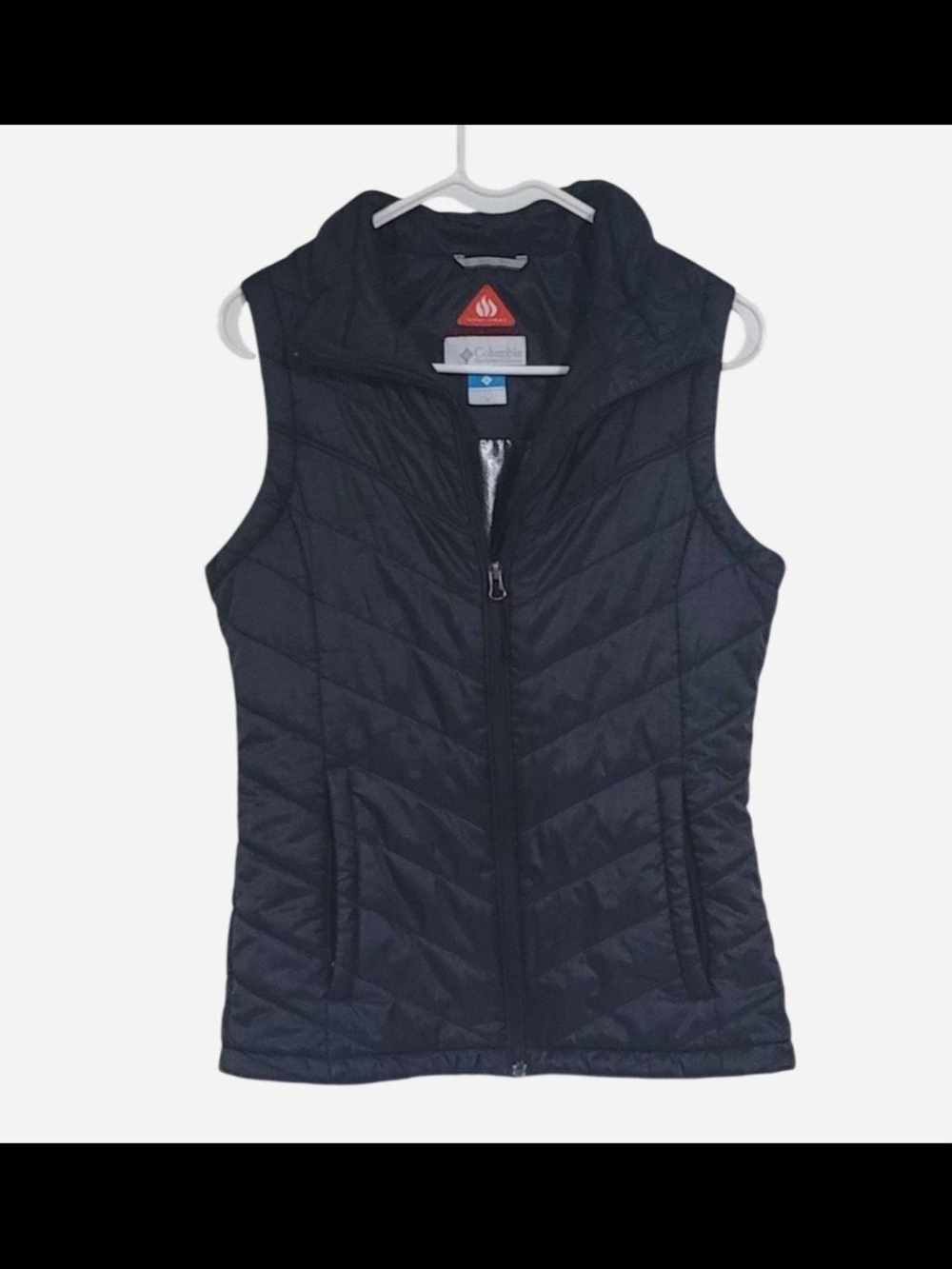 Columbia Women's Black Quilted Insulated Vest